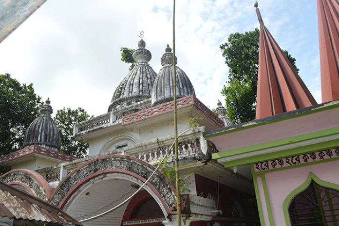 বিয়ানীবাজারের ইসকন মন্দিরে কী ঘটছে