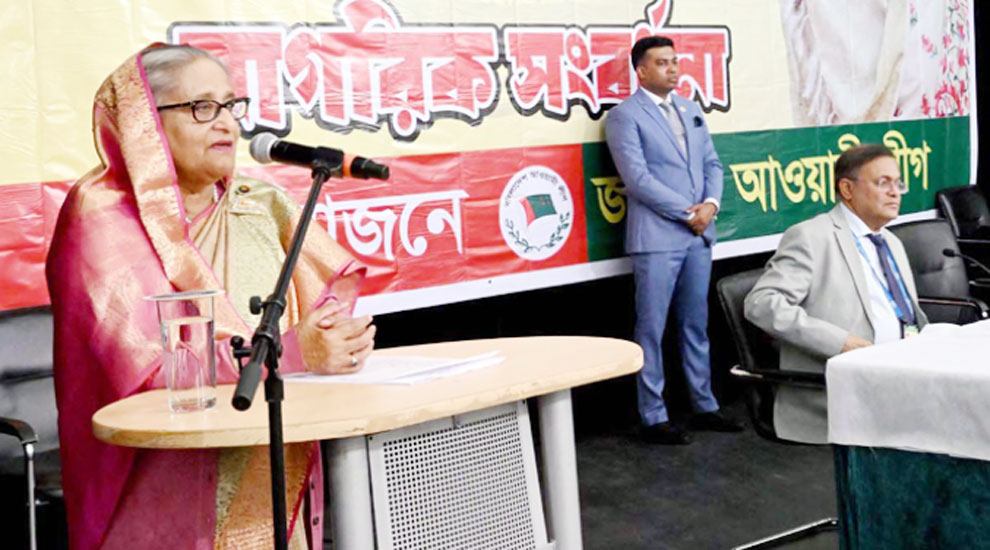 স্বাধীনতা বিরোধীরা যাতে দেশকে পেছনের দিকে ঠেলে দিতে না পারে : প্রধানমন্ত্রী