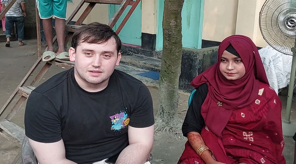 প্রেমের টানে তুরস্কের যুবক বাংলাদেশে