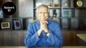 নেচারের সেরা ১০ ব্যক্তিত্বের তালিকায় ড. ইউনূস