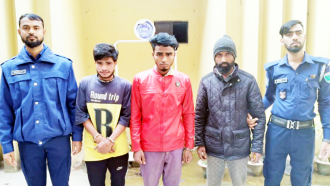 কুলাউড়ায় চো র চক্রের ৩ সদস্য পুলিশের খাঁচায়