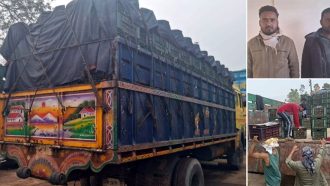 সিলেটে এবার ভারতীয় কমলার বিশাল চালান জব্দ করলো পুলিশ