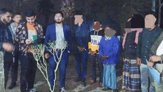 কুলাউড়ায় গাঁজা সেবন করতে গিয়ে জেলে গেলেন ৫ জন