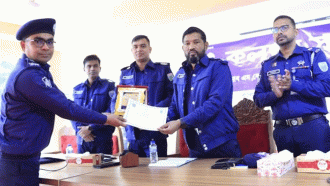 মৌলভীবাজার জেলার শ্রেষ্ঠ এসআই কুলাউড়ার সুজন
