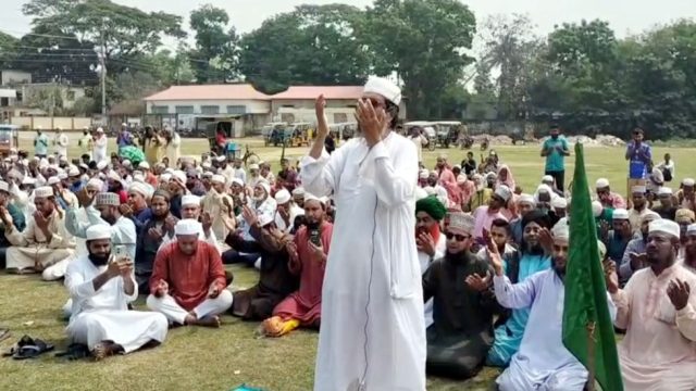 হবিগঞ্জে বৃষ্টির জন্য ইস্তিসকার নামাজ আদায়