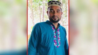 জকিগঞ্জে বাড়িতে বিয়ের গেট, সড়কে বরের প্রাণ