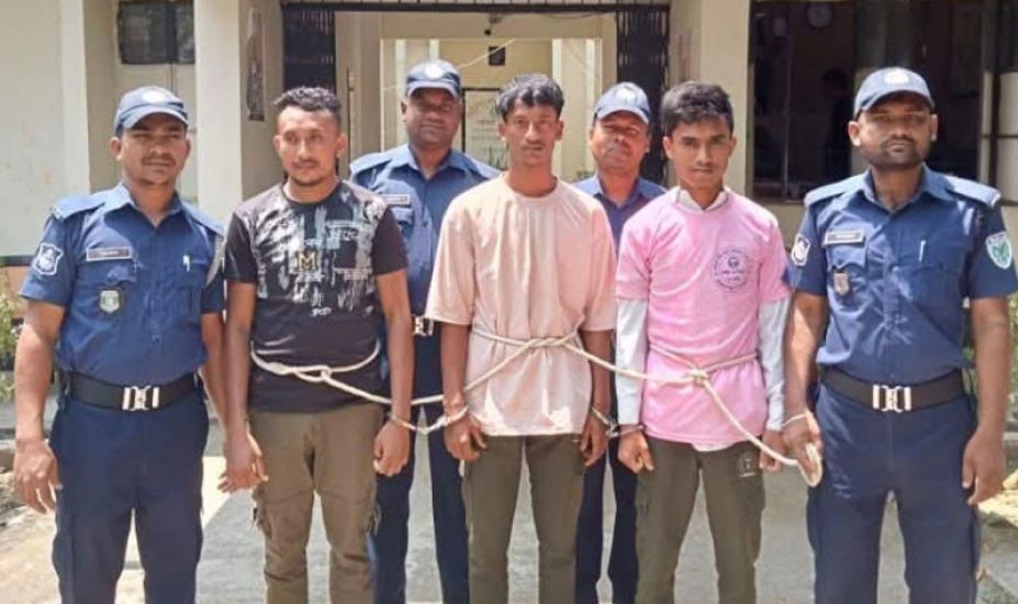 তাহিরপুরে মাদ্রাসা ছাত্রীকে উত্যক্ত করায় ৩ বখাটে গ্রেফতার