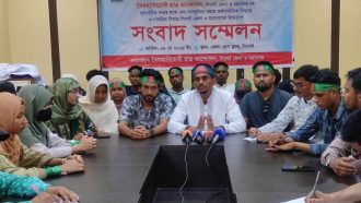 সিলেটে বৈষম্যবিরোধী ছাত্র আন্দোলনের নুরুল অবাঞ্চিত ঘোষণা