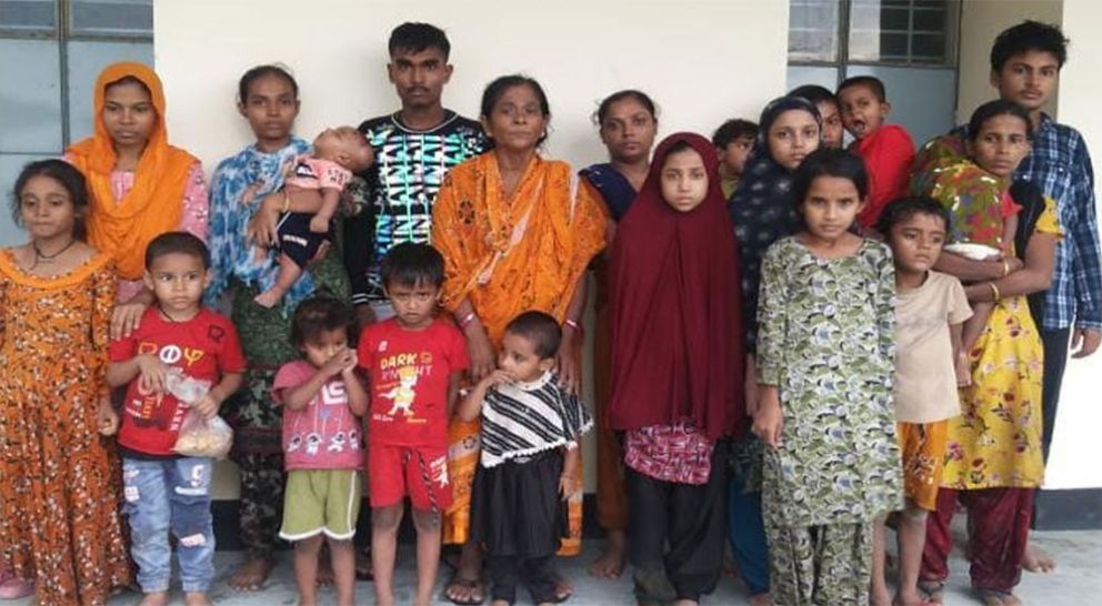 সীমান্তে ভারতের পুশইন, ১৩ শিশুসহ আটক ২১