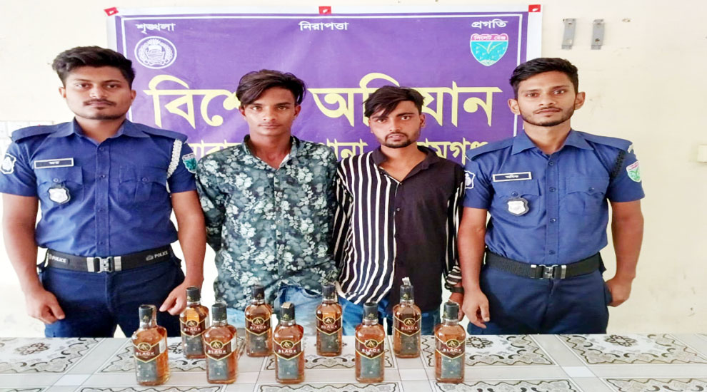 দোয়ারাবাজারে যে অপরাধে আটক হলেন সুমন ও ইব্রাহিম