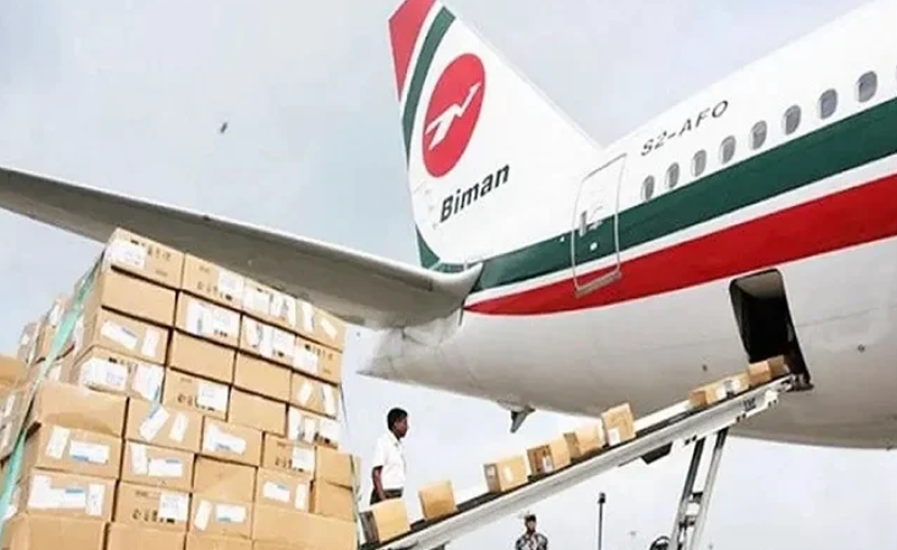 ৬০টন পণ্য নিয়ে সিলেট থেকে স্পেন গেলো ১১তম কার্গো ফ্লাইট