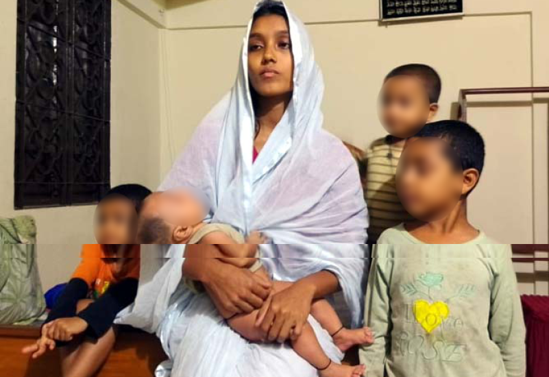 ওসমানীনগরে সংঘর্ষে স্বামীর মৃত্যু তে ৪ সন্তান নিয়ে দিশেহারা নাছিমা : পুরুষ শূণ্য গ্রাম