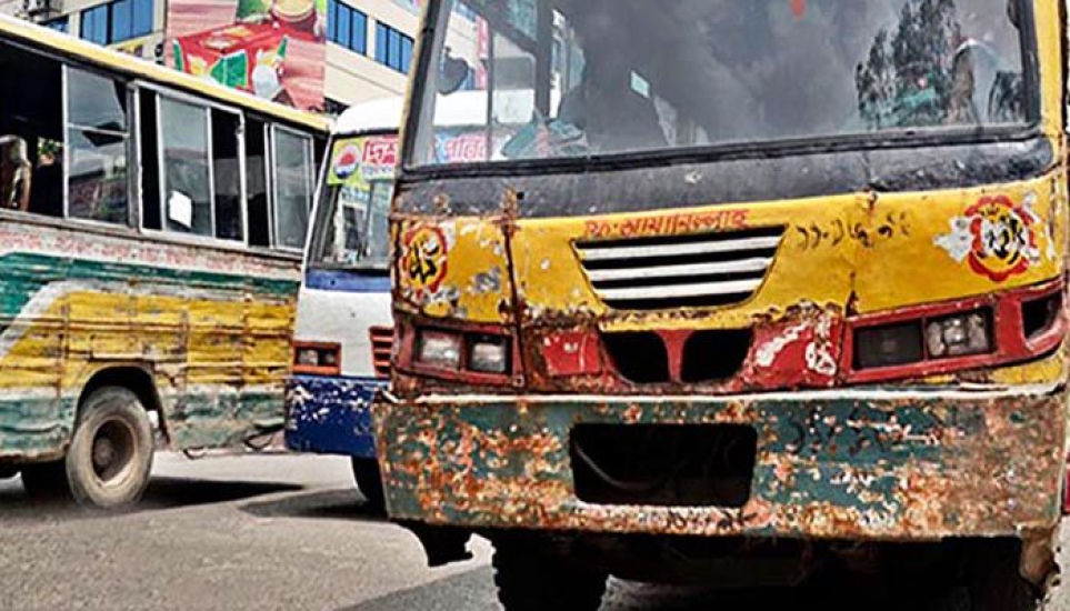 সিলেটে চলবে না মেয়াদোত্তীর্ণ গাড়ি : অভিযান শুরু রোববার