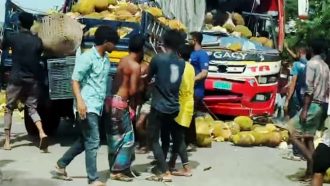 মাধবপুরে সড়কে প্রাণ গেল লিটনের