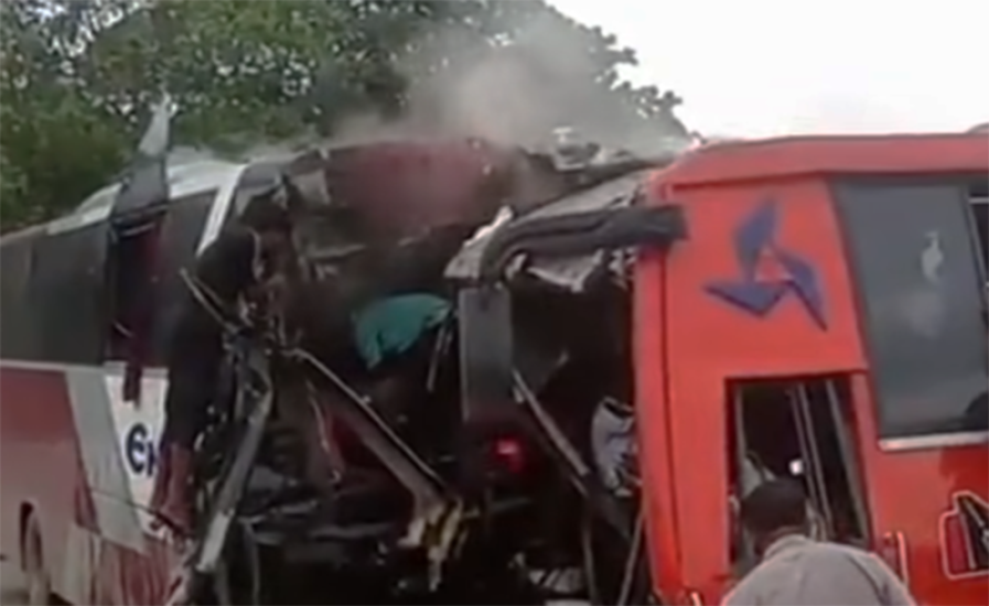 ওসমানীনগরে এনা ও ইউনিক পরিবহনের সংঘর্ষে যুবক নিহত