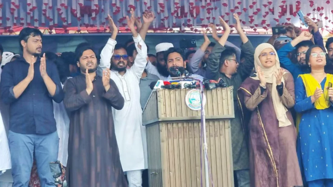 গণঅভ্যুত্থান না হলে আপনারা নির্বাচনের স্বপ্ন দেখতে পারতেন না: নাহিদ ইসলাম