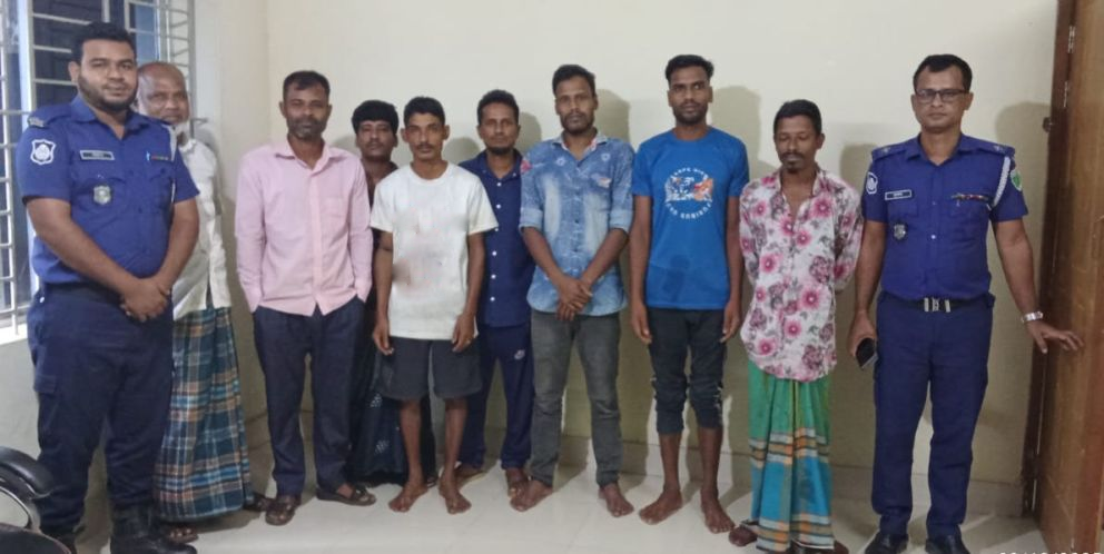 বড়লেখায় বিভিন্ন মা ম লার সাজাপ্রাপ্তসহ ৯ আসামি গ্রেপ্তার
