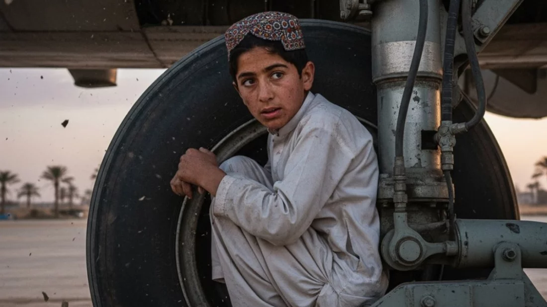 বিমান ল্যান্ডিং গিয়ারে লুকিয়ে কাবুল থেকে দিল্লি পৌঁছাল কিশোর