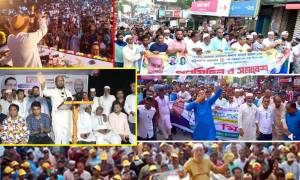 সিলেটে শোডাউনে নির্বাচনী উত্তাপ