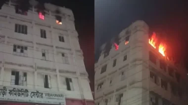 রাজধানীর মিরপুরে পোশাক কারখানায় ভয়াবহ আগুন, নিয়ন্ত্রণে ১০ ইউনিট