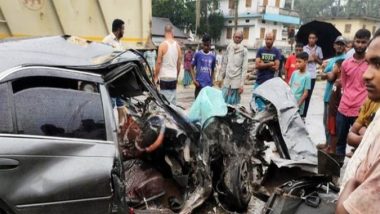 সিলেটে দুই গাড়ির মুখোমুখি সংঘর্ষে আহত ৫
