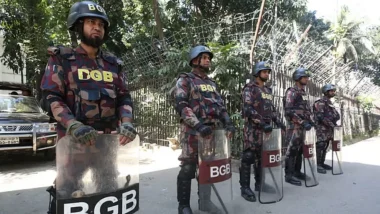 ট্রাইব্যুনাল চত্বরে আজও কড়া নিরাপত্তা