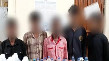 মালনীছড়া থেকে তারা ৫জন আটক