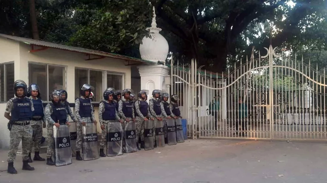 হাসিনার মামলার রায় ঘিরে ট্রাইব্যুনালে কঠোর নিরাপত্তা