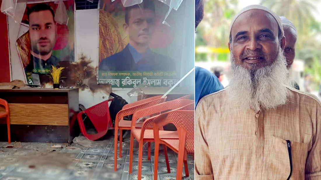 খুলনায় বিএনপি কার্যালয়ে গুলি-বোমা হামলা, নিহত ১