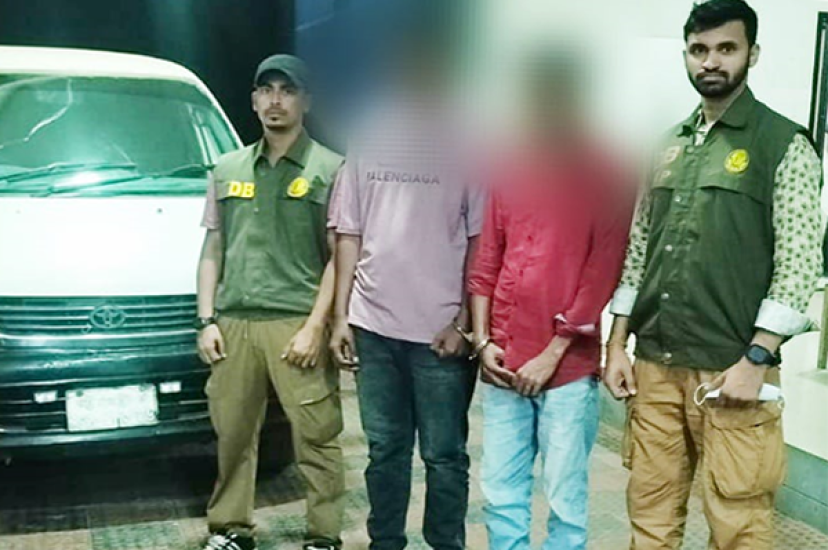 সিলেটে আলেক ও রাকিব ডিবির জালে