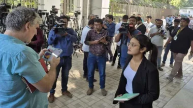 ট্রাইব্যুনালে দেশি-বিদেশি গণমাধ্যমকর্মীদের ভিড়
