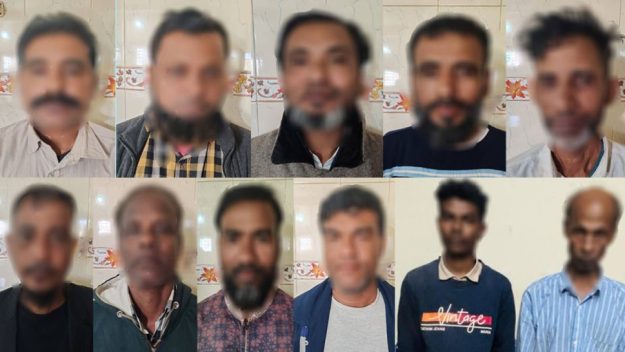 সিলেটে পুলিশের দুই অভিযানে ১১ জন আটক