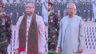 জাতীয় স্মৃতিসৌধে শহীদদের প্রতি রাষ্ট্রপতি ও প্রধান উপদেষ্টার শ্রদ্ধা