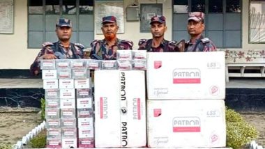 কুলাউড়ায় ৩ লাখ টাকার ভারতীয় সিগারেট জব্দ