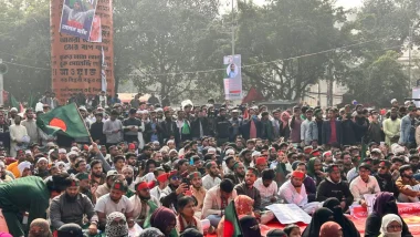 যমুনা ও সংসদ ভবন ঘেরাওয়ের হুঁশিয়ারি ইনকিলাব মঞ্চের