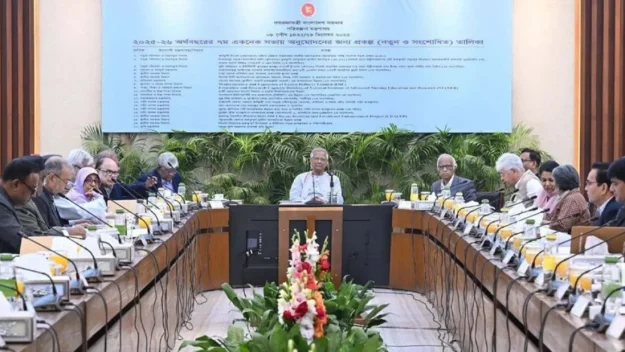 একনেকে ৪৬ হাজার ৪১৯ কোটি টাকার ২২ প্রকল্প অনুমোদন