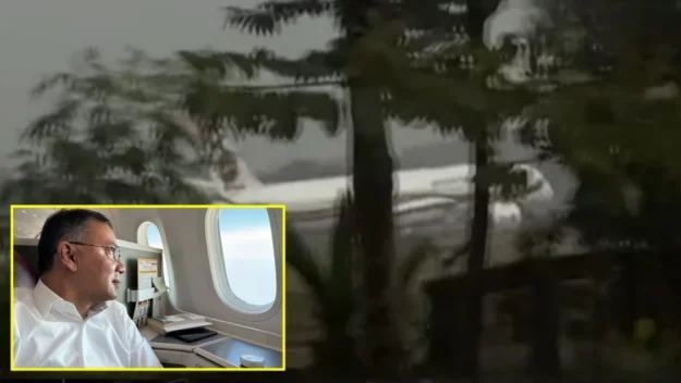 সিলেটে অবতরণ করলো তারেক রহমানকে বহনকারী বিমান