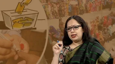 দল ব্যবস্থা নিলেও নির্বাচন করব: রুমিন ফারহানা
