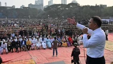 কড়াইল বস্তিবাসীকে পাকা দালান ও ফ্ল্যাটের প্রতিশ্রুতি তারেক রহমানের
