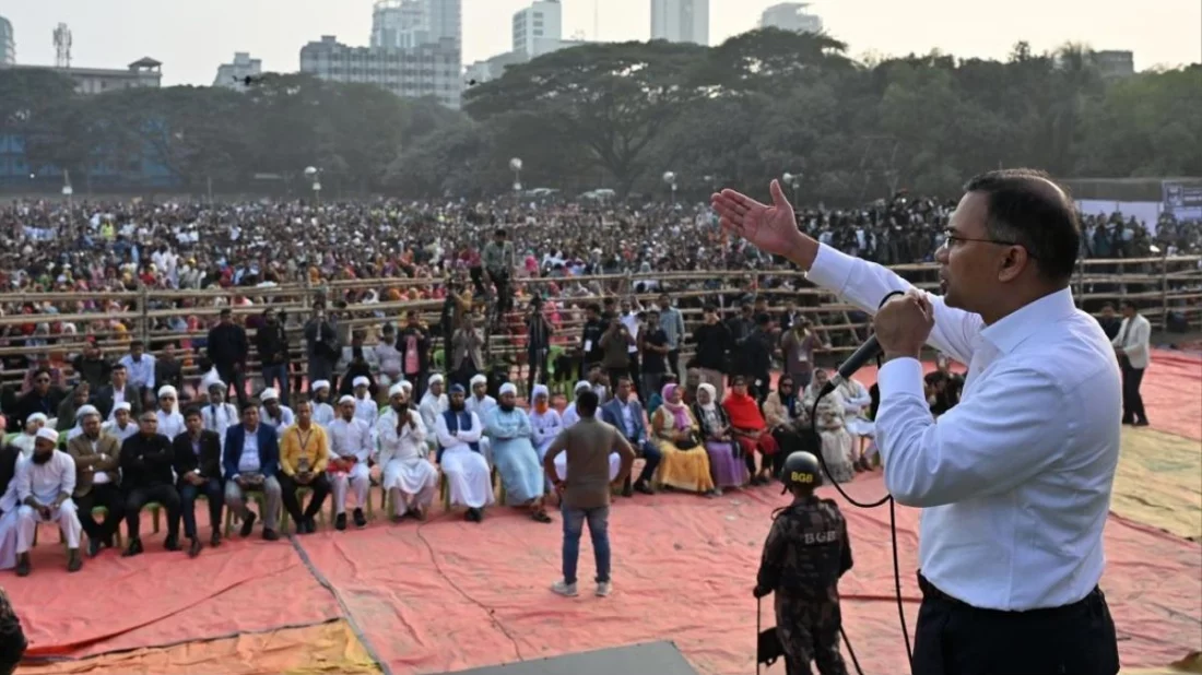 কড়াইল বস্তিবাসীকে পাকা দালান ও ফ্ল্যাটের প্রতিশ্রুতি তারেক রহমানের
