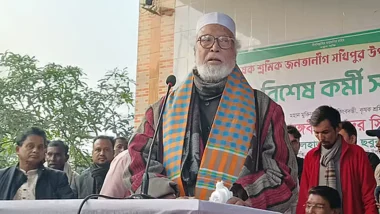 টাঙ্গাইল-৮ আসনে স্বতন্ত্র প্রার্থীকে সমর্থনের ঘোষণা কাদের সিদ্দিকীর