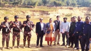 জৈন্তাপুরে ২০ হাজার ঘনফুট বালু জব্দ, ৫০ নৌকা ধ্বংস