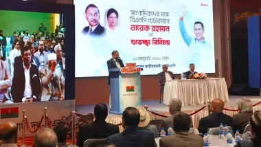 সম্পাদকদের সঙ্গে তারেক রহমানের শুভেচ্ছা বিনিময়