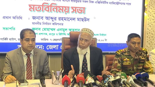 এবার কোনো ইলেকশন ইঞ্জিনিয়ারিং হবে না: ইসি মাছউদ