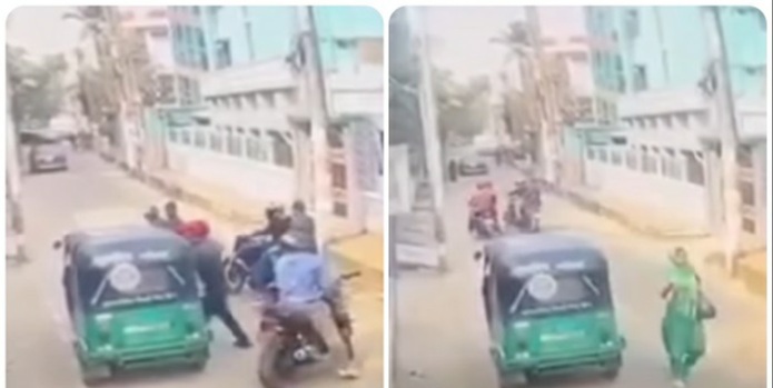 সিলেটে দিনদুপুরে অটোরিকশা আটকে নারীর টাকা ছিনতাই