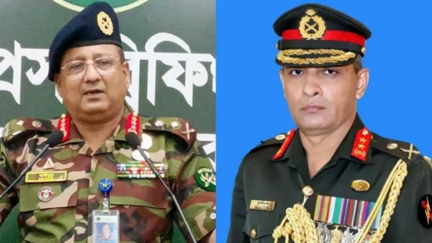সেনাবাহিনীর শীর্ষ পর্যায়ে রদবদল