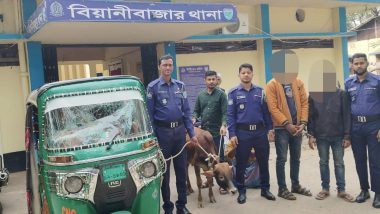 বিয়ানীবাজার থানা পুলিশের বিশেষ অভিযানে চোরাই গরু সহ ০২ জন গ্রেফতার