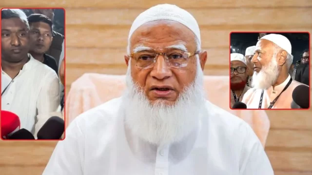 শহীদ মিনারে সাংবাদিকের প্রশ্নে জামায়াত আমির বললেন—‘এ প্রশ্ন আজকে কেন’