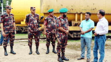 শ্রীমঙ্গলে তেল ডিপোতে বিজিবির কড়া নজরদারি