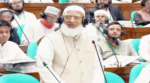 নিজেকে মুক্তি*যু*দ্ধে শহীদ পরিবারের সন্তান হিসেবে দাবি জামায়াতের আমিরের